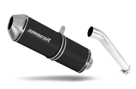 Yamaha FZR 600 1994 - 1999 Exhaust Silencer Muffler OVR BLACK + dB killer 19 m.