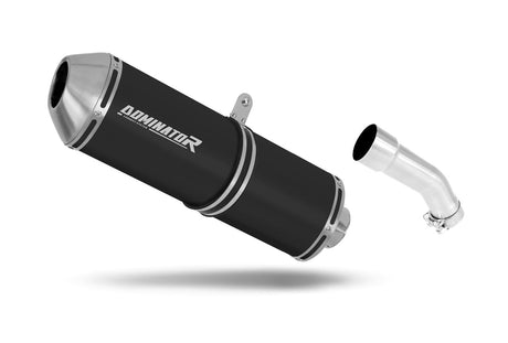 Yamaha FZR 600 1988 - 1993 Exhaust Silencer Muffler OVR BLACK + dB killer 19 m.
