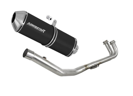 Yamaha XP 530 T-MAX 2012 - 2016 Full Exhaust System Collector Silencer OVR BLACK + dB killer 20 m.