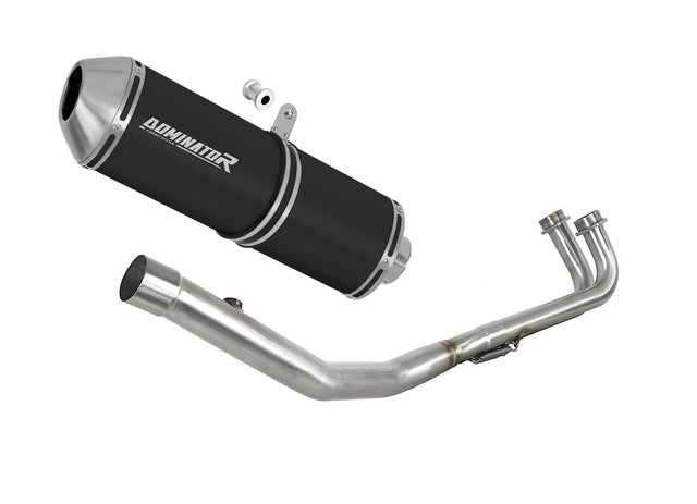 Yamaha XP 530 T-MAX 2012 - 2016 Full Exhaust System Collector Silencer OVR BLACK + dB killer 20 m.