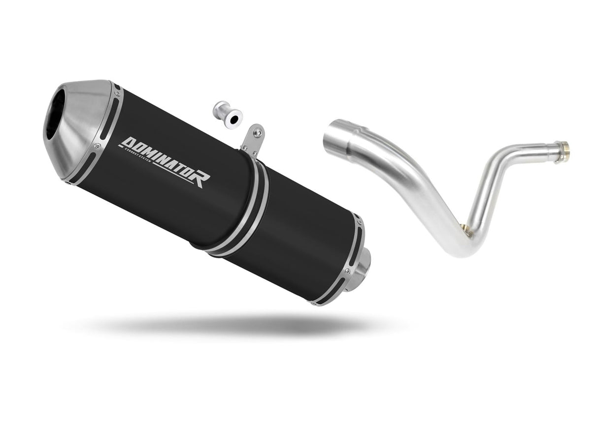 BMW G310R 2016 - 2022 Exhaust Silencer Muffler OVR BLACK + dB killer 20 m.