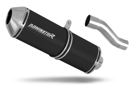 Benelli TRK 502 X 2018 - 2021 Exhaust Silencer Muffler OVR BLACK + dB killer 20 m.