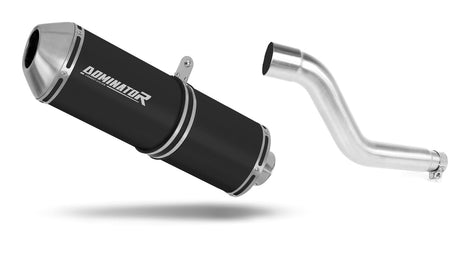 Yamaha TTR 250 1999 - 2006 Exhaust Silencer Muffler OVR BLACK + dB killer 19 m.