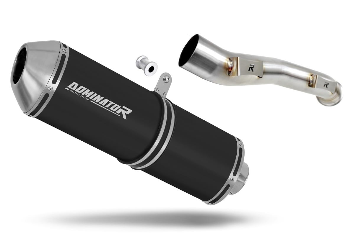 KTM 790 Adventure 2019 - 2020 Exhaust Silencer Muffler OVR BLACK + dB killer 20 m.