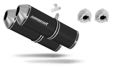 KTM 690 SM SUPERMOTO Exhaust Silencer Muffler OVR BLACK + dB killer