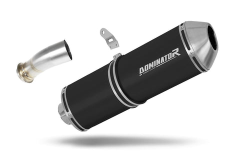 KTM 690 ENDURO R 2009 - 2018 Exhaust Silencer Muffler OVR BLACK + dB killer 20 m.