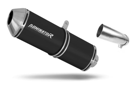 Kawasaki ZX10R 2011 - 2015 Exhaust Silencer Muffler OVR BLACK + dB killer 20 m.