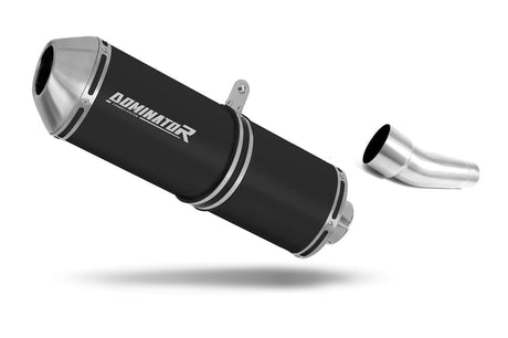 Kawasaki ZX6R 636 2009 - 2024 Exhaust Silencer Muffler OVR BLACK + dB killer 20 m.