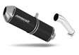 Kawasaki ER 5 500 1996 - 2006 Exhaust Silencer Muffler OVR BLACK + dB killer 19 m.