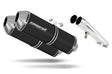 Honda CBR 1100 XX 1996 - 2006 Exhaust Silencer Muffler OVR BLACK + dB killer 19 m.