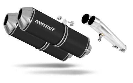 Honda CB 1100 X11 Exhaust Silencer Muffler OVR BLACK + dB killer