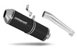 Honda XRV 750 AFRICA TWIN RD04 1990 - 1992 Exhaust Silencer Muffler OVR BLACK + dB killer 19 m.