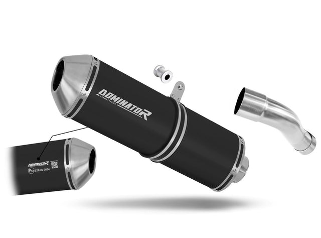 Honda CBR 600F PC41 2011 - 2015 EU Approved Exhaust Silencer OVR BLACK 20 m.