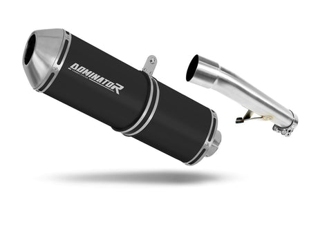 Honda CBF 600 2008 - 2013 Exhaust Silencer Muffler OVR BLACK + dB killer 20 m.