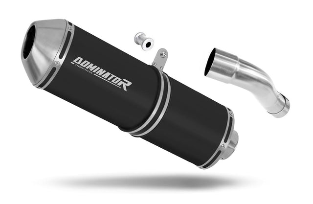 Honda CB 600F HORNET PC41 2007 - 2013 Exhaust Silencer Muffler OVR BLACK + dB killer 20 m.
