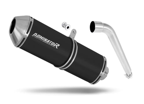 Honda XL 125 V VARADERO 2007 - 2012 Exhaust Silencer Muffler OVR BLACK + dB killer 20 m.