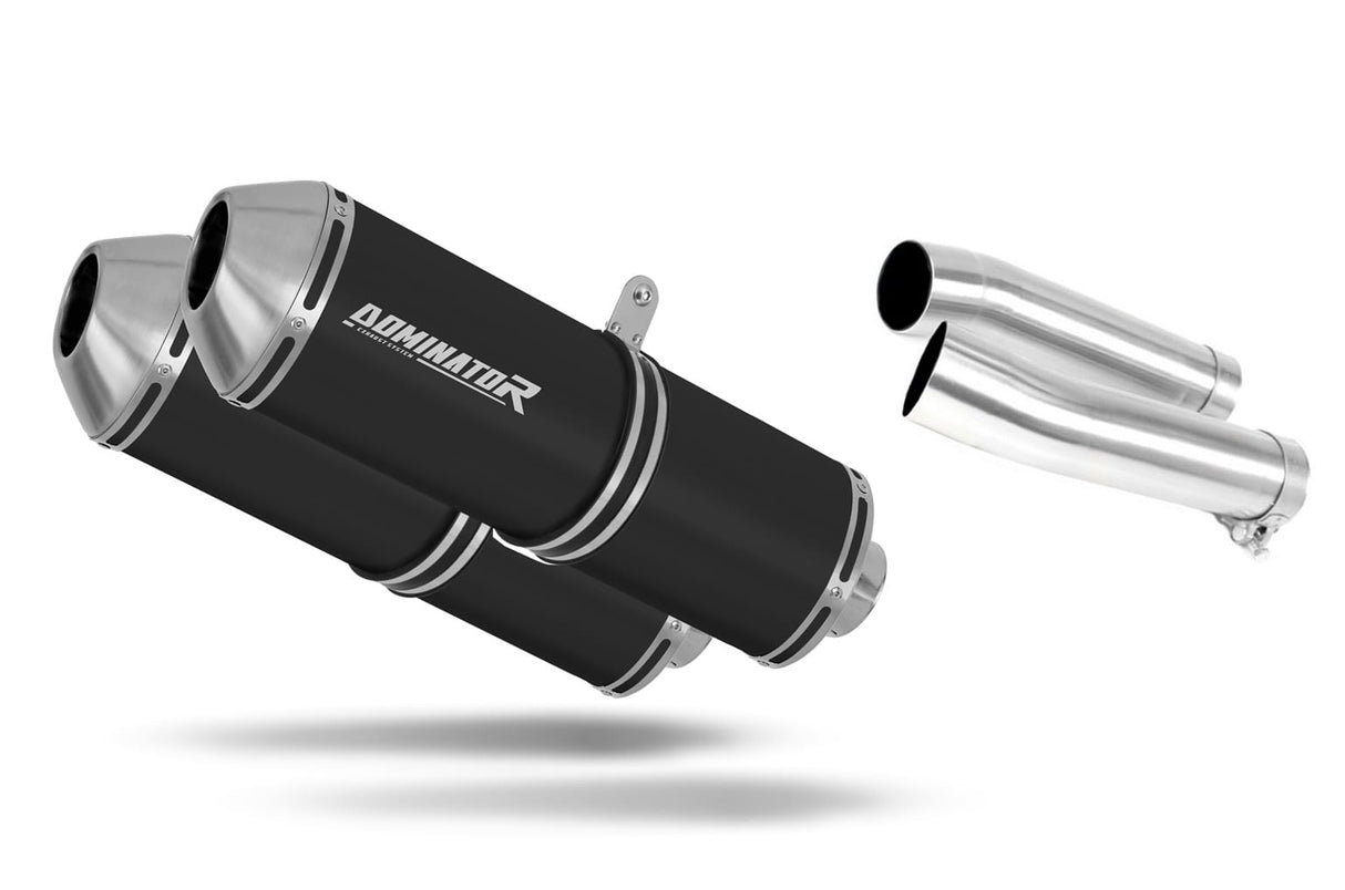 Aprilia Tuono 1000 R 2006 - 2010 Exhaust Silencer Muffler OVR BLACK + dB killer 20 m.
