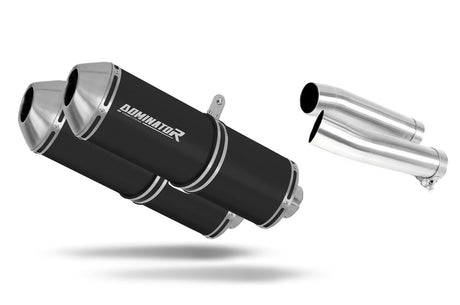 Aprilia RSV 1000 R 2004 - 2009 Exhaust Silencer Muffler OVR BLACK + dB killer 20 m.
