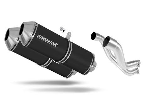 Aprilia Pegaso 650 Factory 2007 - 2010 Exhaust Silencer Muffler OVR BLACK + dB killer 20 m.