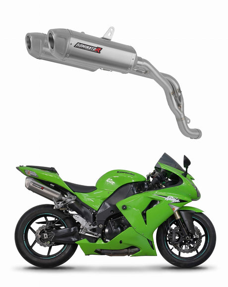 Kawasaki ZX10R 2006 - 2007 Exhaust Silencer Muffler S6 + dB killer 20 m.