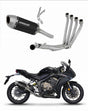 Honda CB 650 R 2019 - 2023 Full Exhaust System Collector Silencer S6 BLACK + dB killer 20 m.