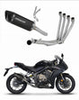 Honda CBR 650 R 2019 - 2023 Full Exhaust System Collector Silencer HP6 BLACK + dB killer 20 m.