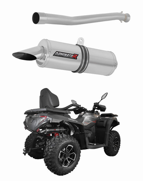 CF MOTO C Force 625 Touring 2024 Exhaust Silencer Muffler ST + dB killer 20 m.