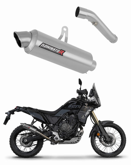 Yamaha Tenere 700 2025 Exhaust Silencer Muffler GPF + dB killer 20 m.