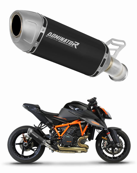 KTM 1290/1390 Super Duke 2020 - 2025 Exhaust Silencer Muffler S6 BLACK + dB killer 20 m.
