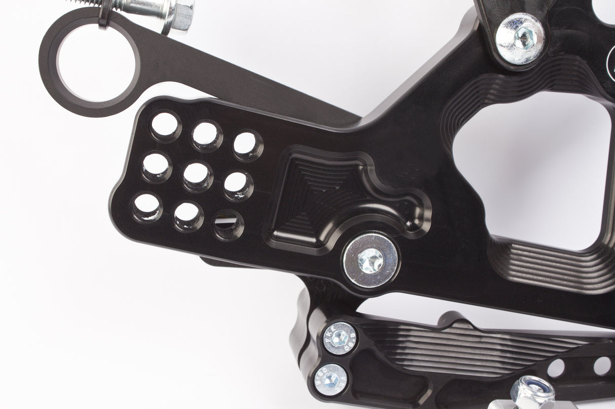 Rear set with reverse shifting Triumph Street Triple 675 (2013-2016)