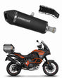 KTM 1190 Adventure / R 2013 - 2016 Exhaust Silencer Muffler HP7 BLACK + dB killer 20 m.