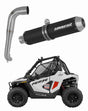 Polaris RZR 200 2022 - 2025 Exhaust Silencer Muffler MX BLACK + dB killer 20 m.