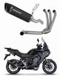 Yamaha Tracer 9 / GT 2025 Full Exhaust System Collector Silencer HP6 BLACK + dB killer 20 m.