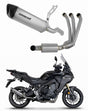 Yamaha Tracer 9 / GT 2025 Full Exhaust System Collector Silencer Titanium HP6 EX + dB killer 20 m.