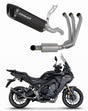 Yamaha Tracer 9 / GT 2025 Full Exhaust System Collector Silencer HP6 BLACK EX + dB killer 20 m.