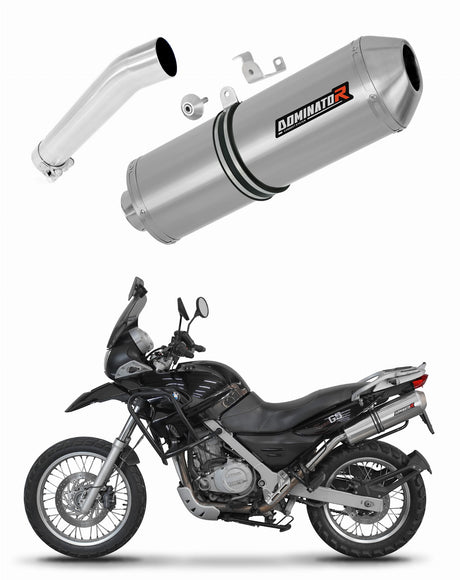 BMW F650GS 2004 - 2007 Exhaust Silencer Muffler OVR + dB killer 20 m.