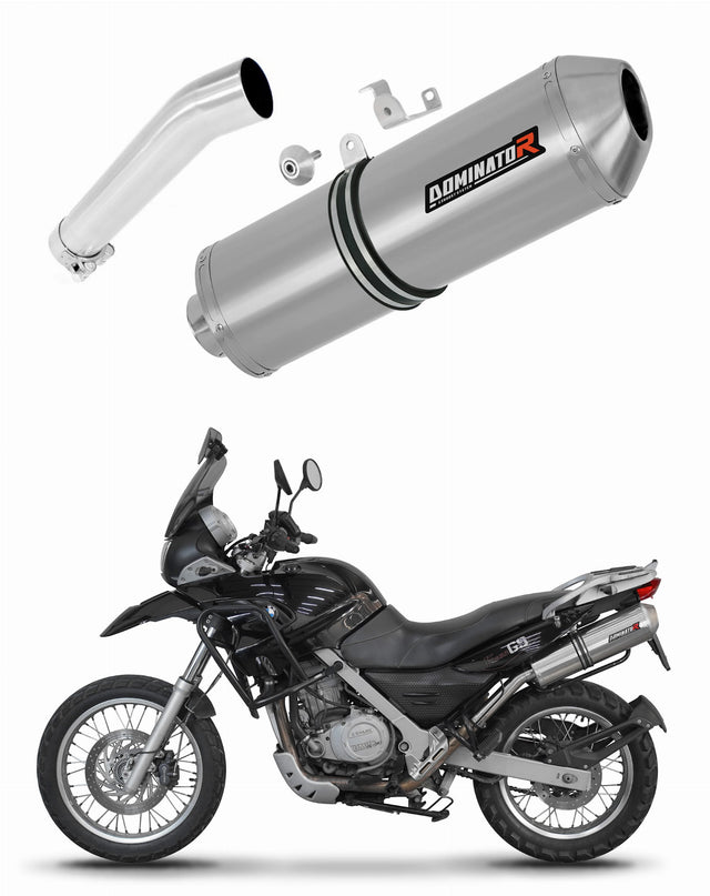 BMW F650GS 2004 - 2007 Exhaust Silencer Muffler OVR + dB killer 20 m.