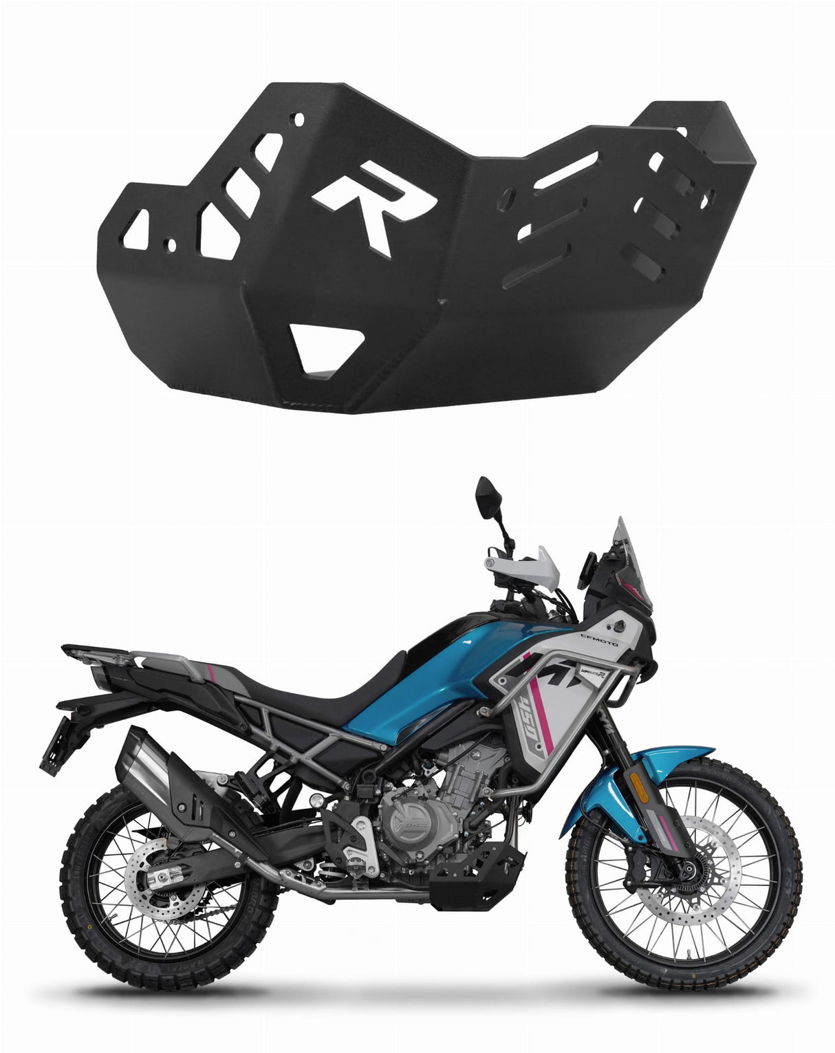 CF MOTO 450 MT 2025 Aluminium Engine guard Skid plate 20 m.
