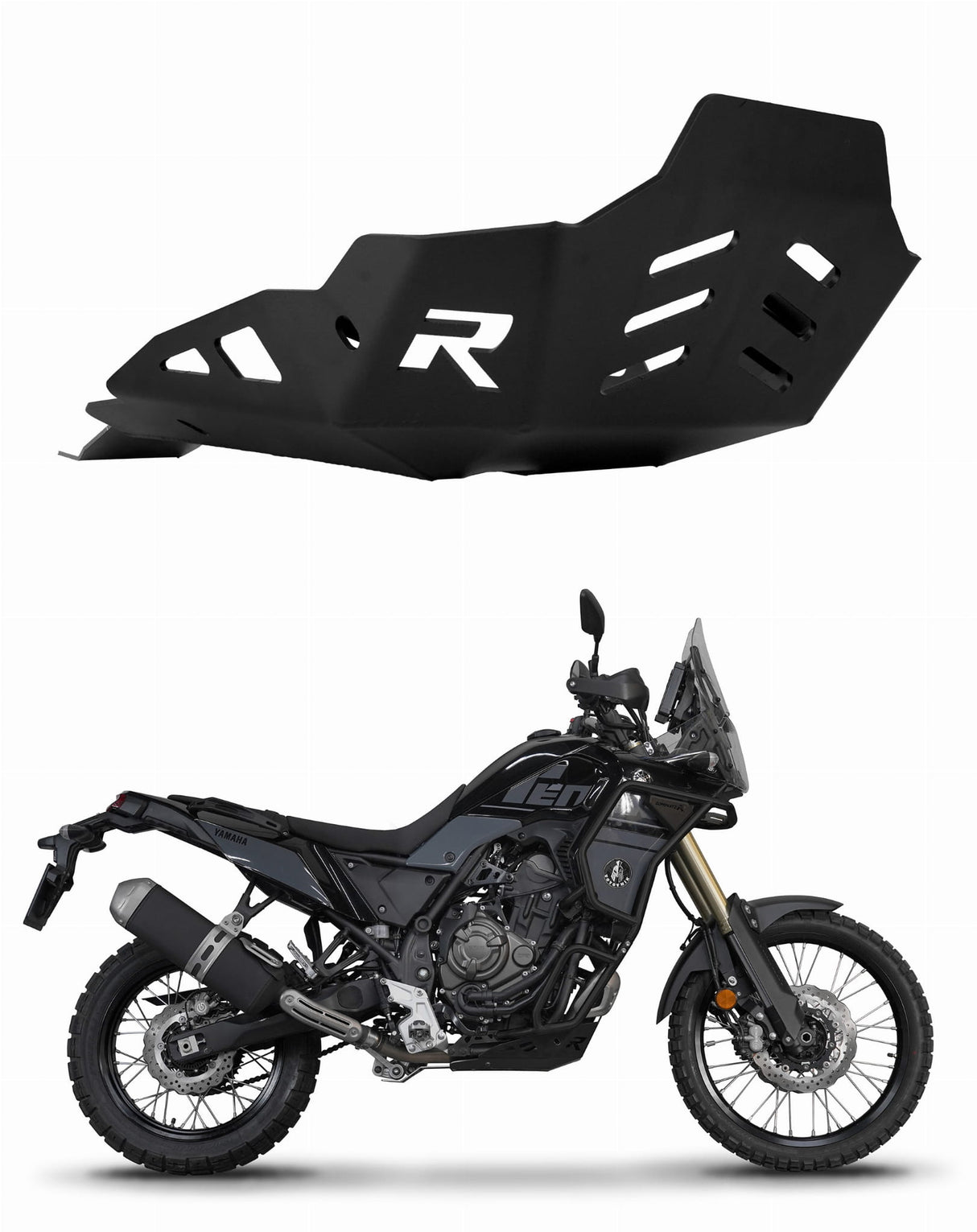 Yamaha Tenere 700 2021 - 2024 Aluminium Engine guard Skid plate 20 m.