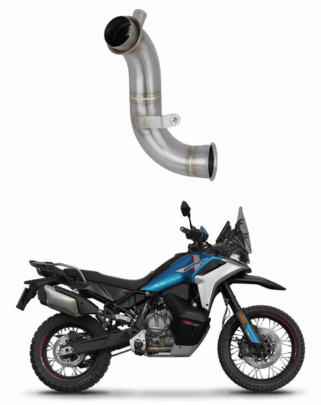CF MOTO 800 MT-X 2025 Racing Down Pipe Mid pipe DECAT 20 m.