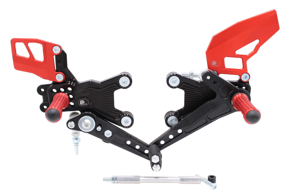 Rear Set Aprilia RSV4 / Tuono 1100 (2017– 2022) with Reverse Shifting