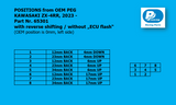 Rear Set Kawasaki ZX-4RR 2023+ reverse shifting without "ECU flash"