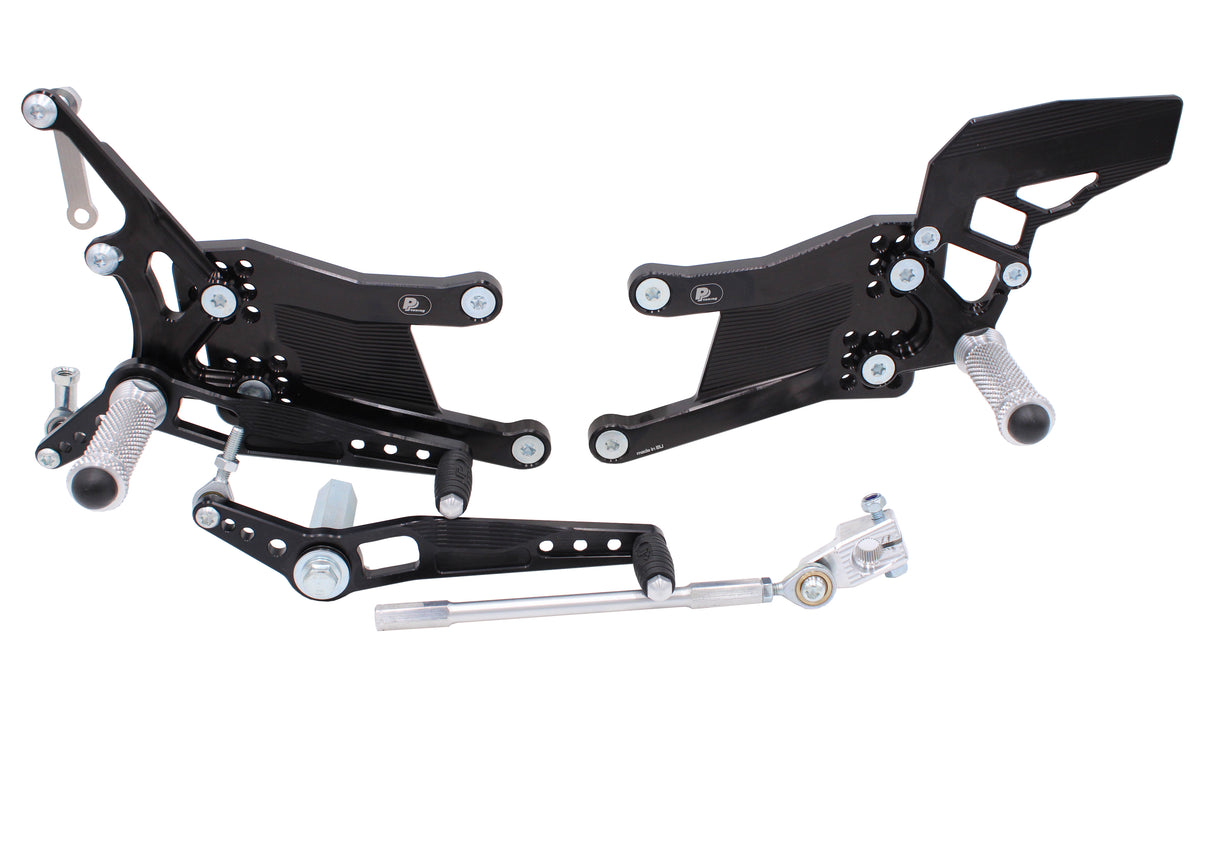 Rear Set Yamaha R1 (2004-2006) with reverse shifting