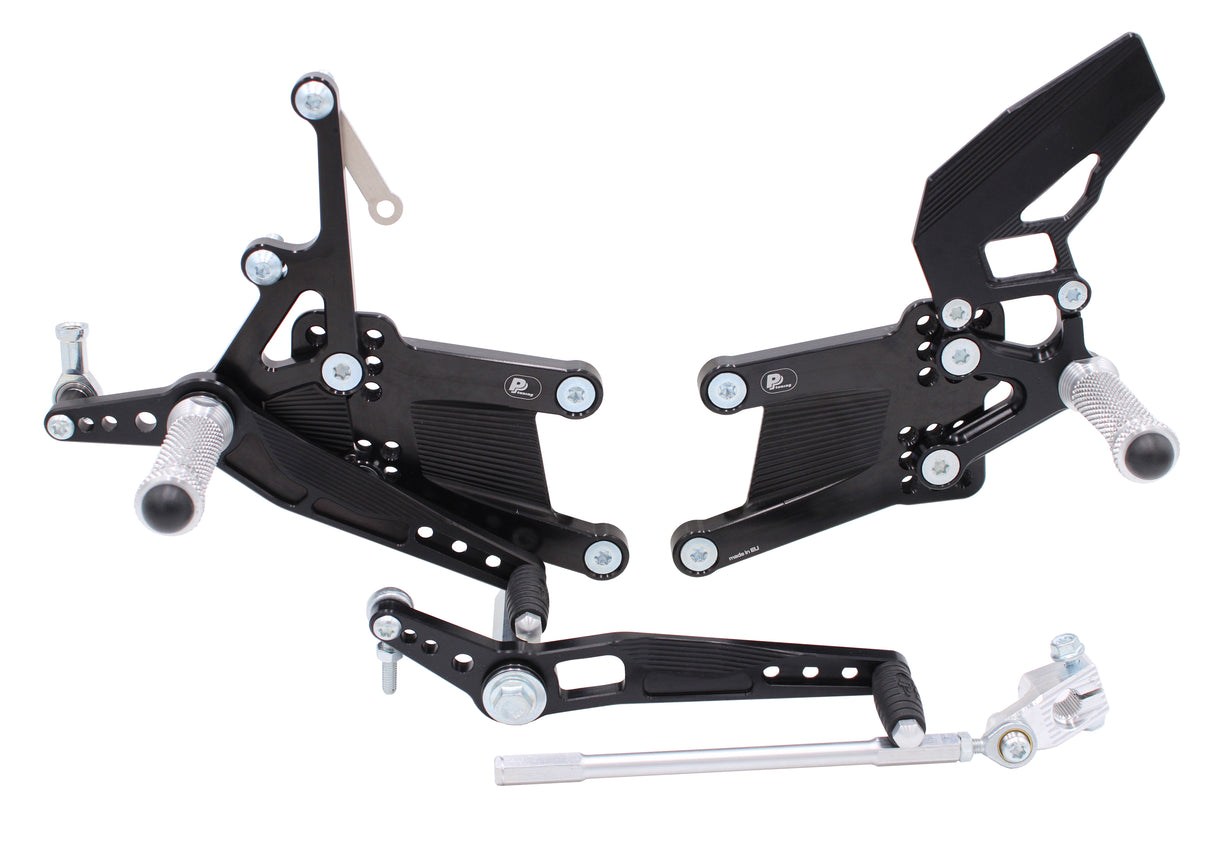 Rear Set Yamaha R6 (2003-2005) with reverse shifting