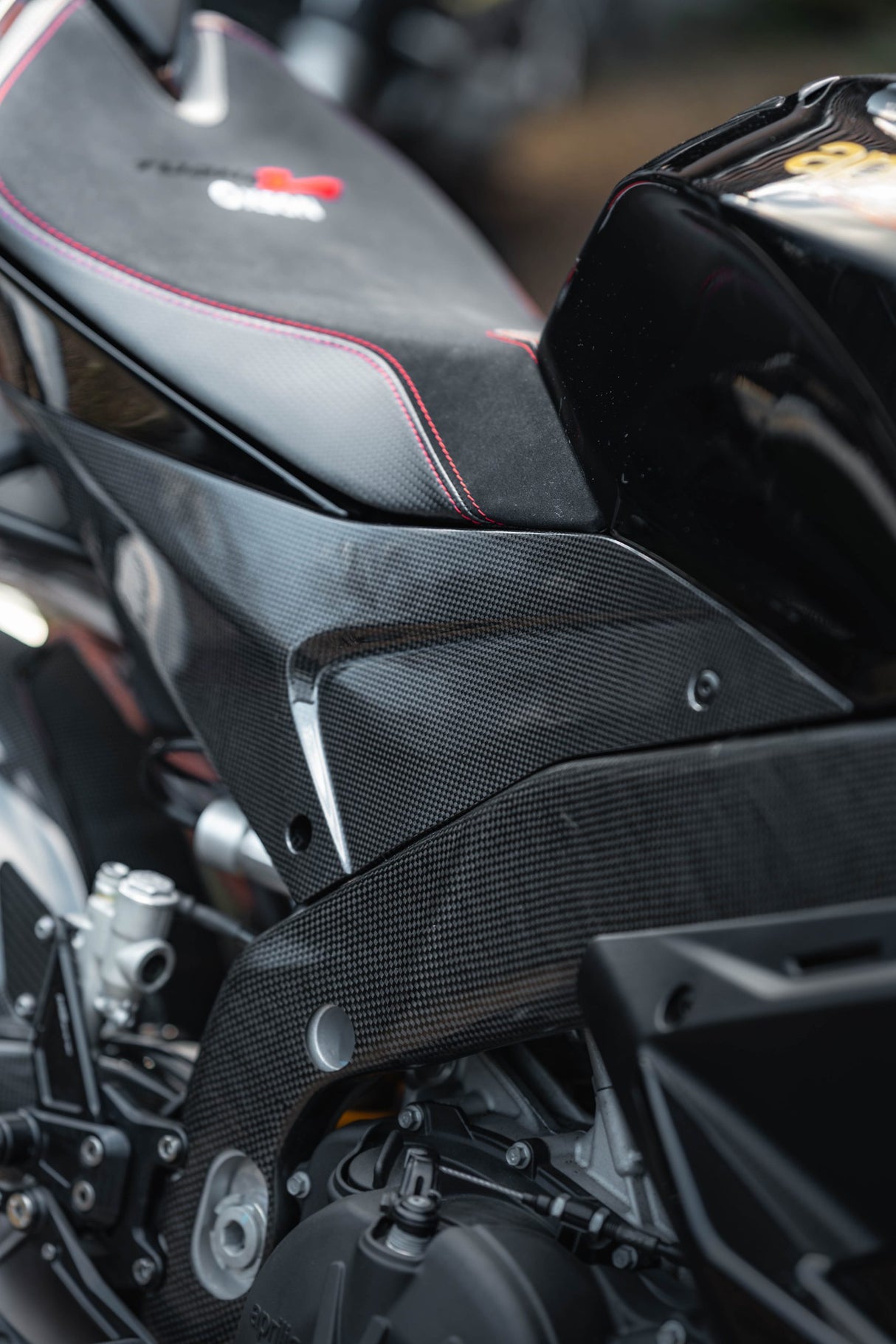 APRILIA Tuono V4 2021-2024 Carbon Fiber Side Tank Panels