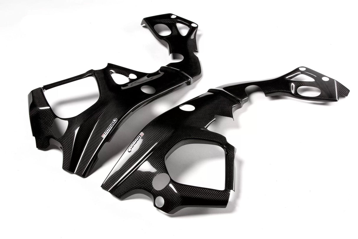 BMW S 1000RR 2015-2018 Carbon Fiber Frame Covers (long version)