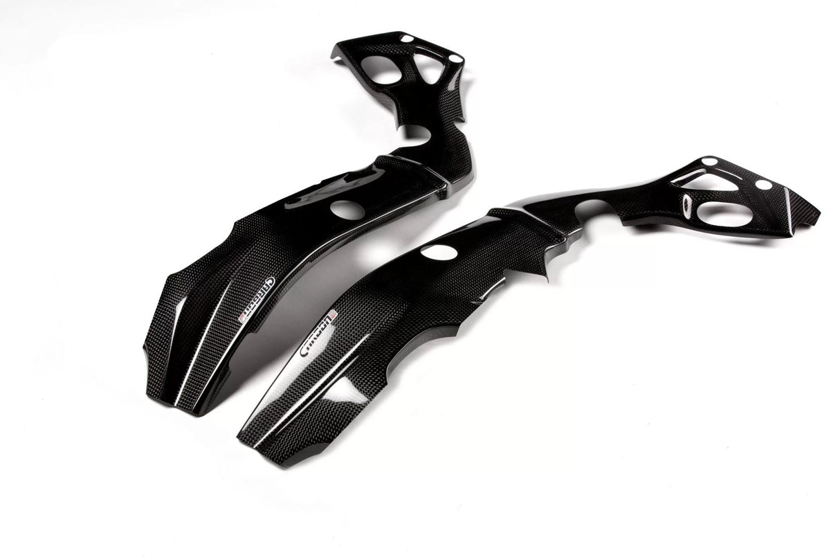 BMW S 1000RR 2015-2018 Carbon Fiber Frame Covers (short version)