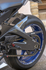 YAMAHA R6 2017-2024 Carbon Fiber Swingarm Covers