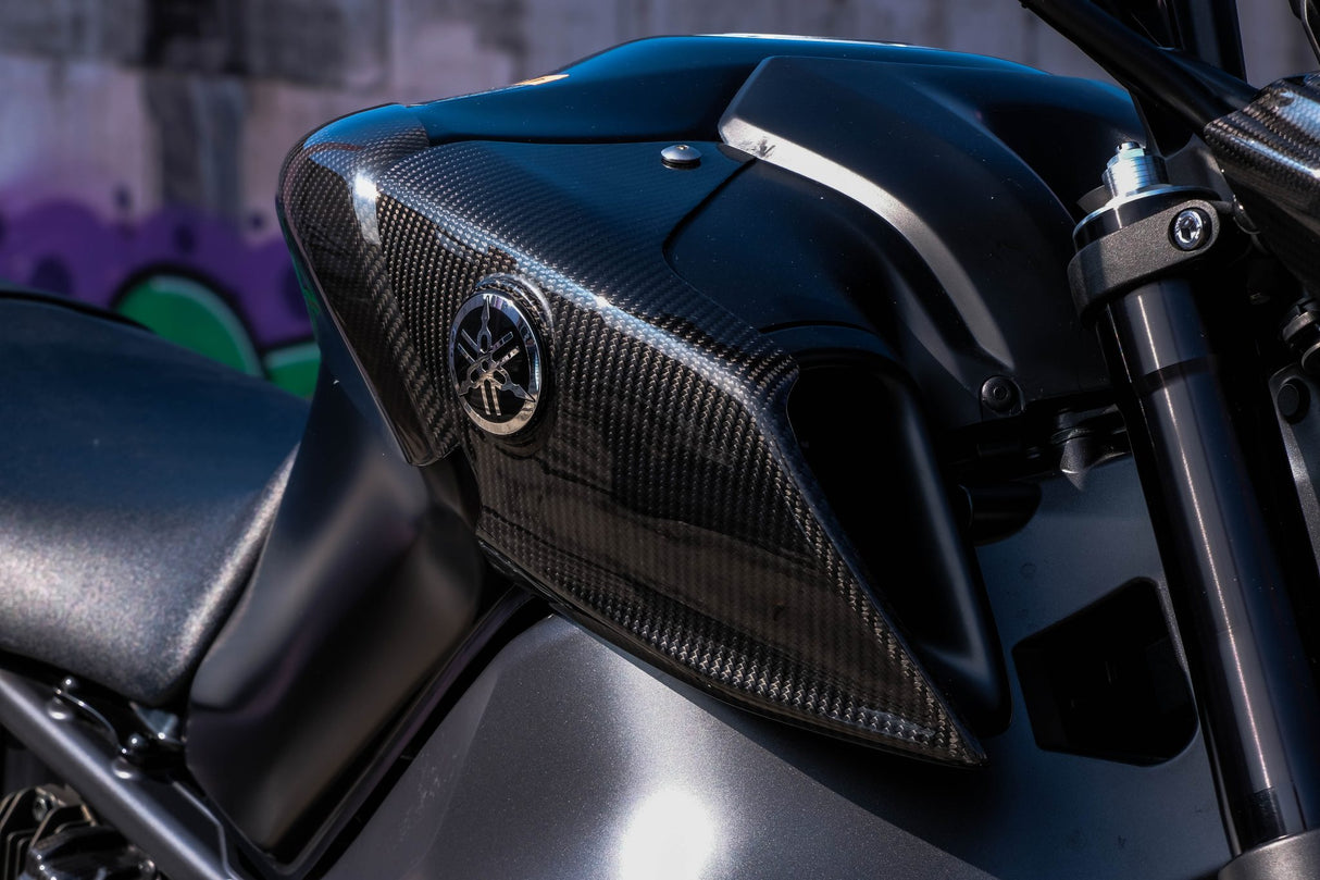 YAMAHA MT09 FZ09 2021-2023 Carbon Fiber Air Intake Covers