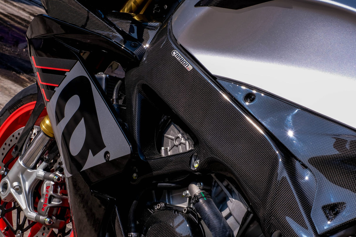 APRILIA RSV4 2009-2024 Carbon Fiber Frame Covers